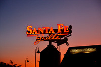 Sunset at the Santa Fe Grille